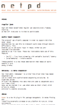 Mobile Screenshot of netpd.org